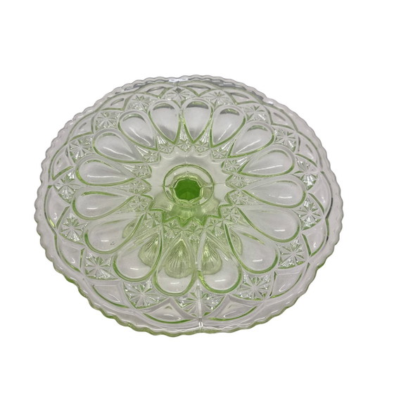 Image 1 of Alzata per torta vintage in uranio