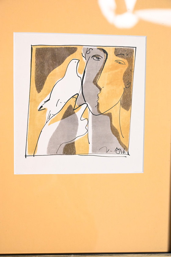 Image 1 of Lámina de arte abstracto