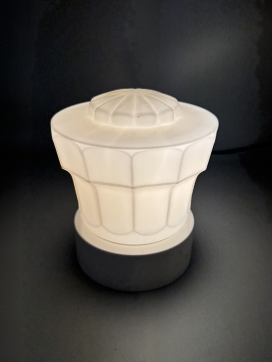 Image 1 of Thabur plafondlamp in crème glas