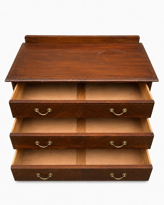 19th Century Chippendale Georgian Commode – Chest of drawers, Wood (photo 5 of 9)