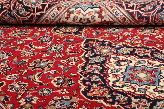 Image 1 of Perserteppich Klassische Schönheit - Keschan Teppich - Handgeknüpft 300 x 195 cm Nr. 465896