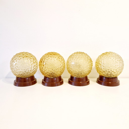Set di 4 lampade da soffitto e da parete Bubble Lights 