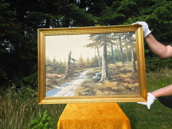 Original Mid-Century Oil Painting by Christian Lautrup – Paintings & Drawings, Canvas (photo 3 of 11)