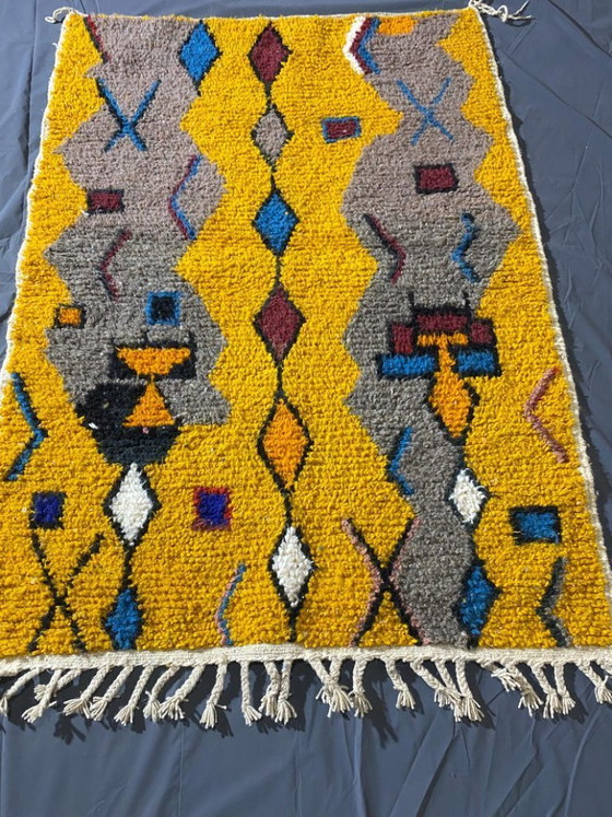 Image 1 of Alfombra Beni Ourain hecha a mano, 300 cm x 200 cm.