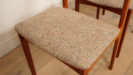 Image 1 of Juego de 4 sillas de comedor | Teca