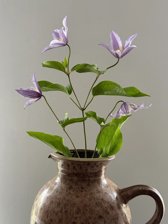 Grote vintage keramische kan / vaas – Vazen, Ceramic, Mid Century Modern (photo 2 of 6)