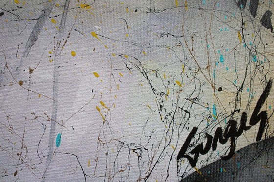 Image 1 of GONGAS - Suspicious - Artist canvas