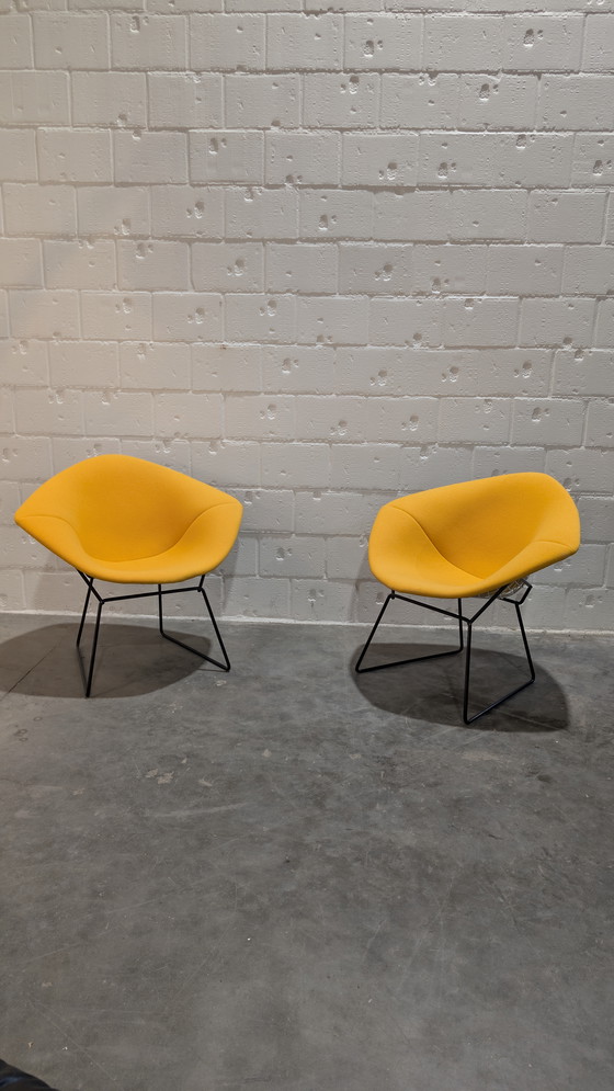 Image 1 of Bertoia diamond chairs set of 2 (1973 )
