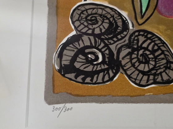 Image 1 of Corneille - Le baobab - Signé à la main - 2001