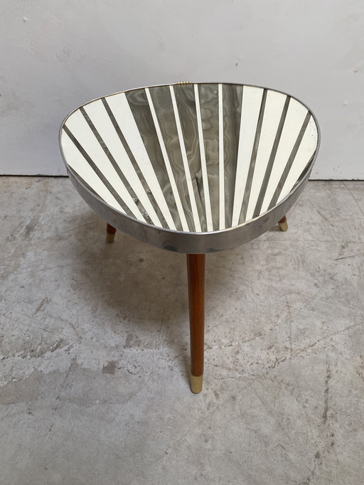 Triangular side table