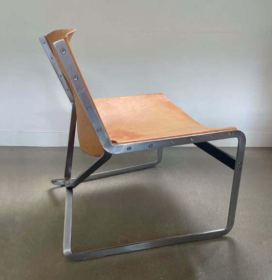 Image 1 of Loungefauteuil, model ‘Ra’, ontwerp Pierre Thielen, Studio Industrial Design voor Metz & Co, jaren 60