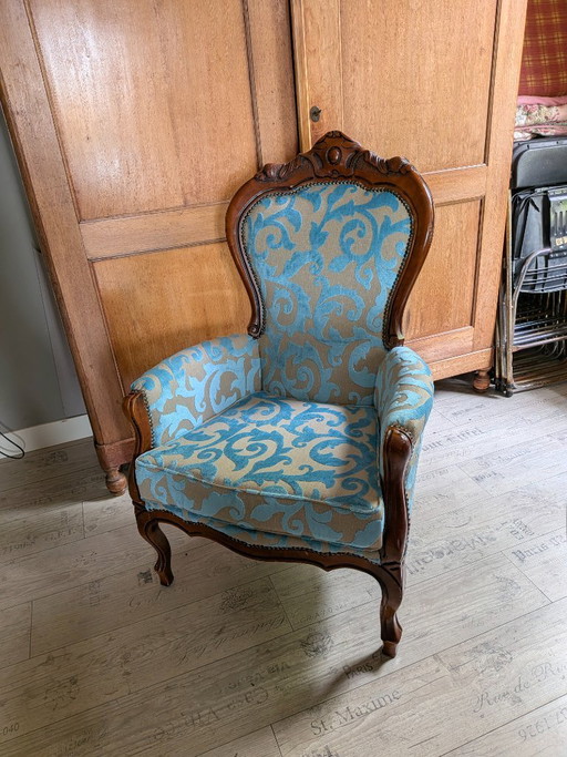 Brocante stoel 