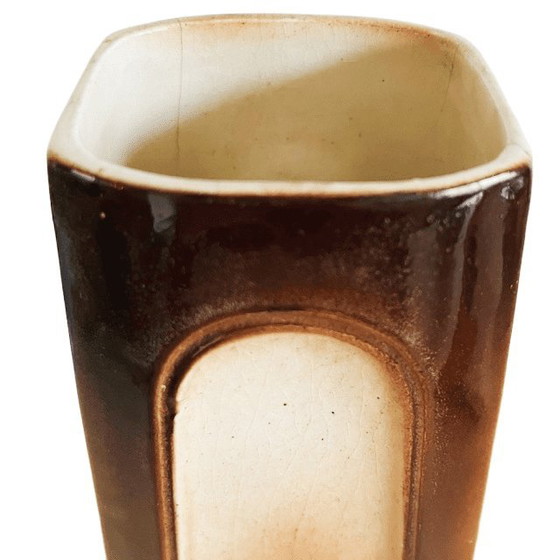 Image 1 of Vaso antico in ceramica Art Déco, fabbrica di piastrelle e maioliche di Utrecht, Olanda, anni 1900