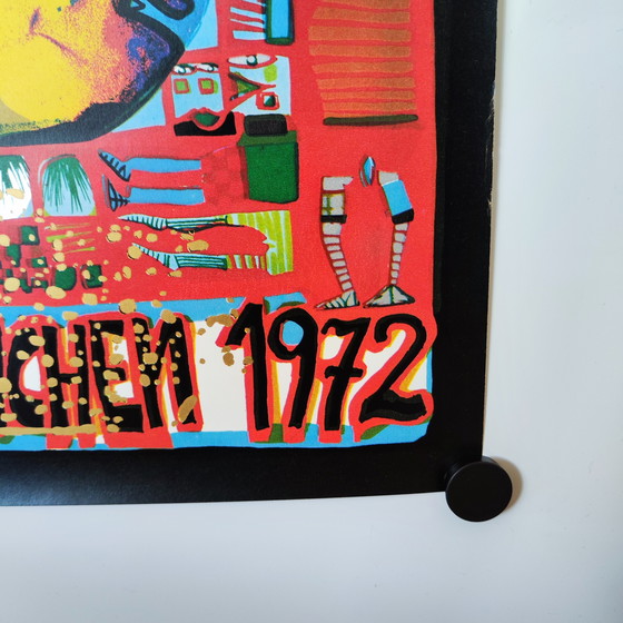 Image 1 of Hundertwasser / Jeux Olympiques de Munich 1972 / Affiche