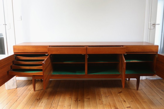 Image 1 of Scandinavian vintage teak sideboard Ib Kofod-Larsen, Denmark 1960