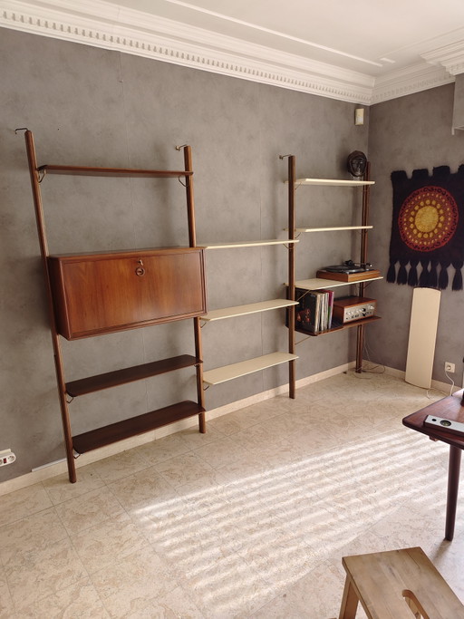 Sistema a parete vintage di William Watting per Fristho, anni '50/'60