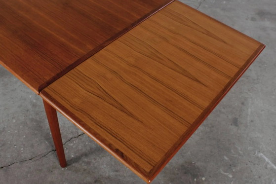Tavolo da pranzo vintage in teak 4-6 pers. Danish design tavolo da cucina anni '60 – Tavoli da pranzo, Legno (photo 8 of 18)