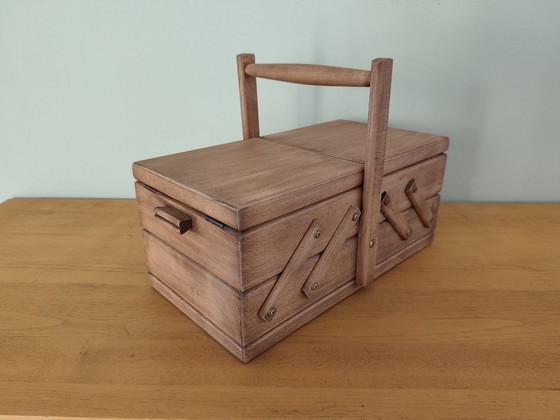 Image 1 of Antique sewing box