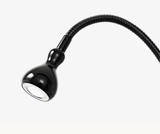 Set of 3 Vintage IKEA Jansjö LED Table / Desk Lamps – Black – Flexible – tafellampen, Plastic