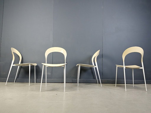 Sedie da pranzo vintage di Calligaris, anni '80 - set di 4