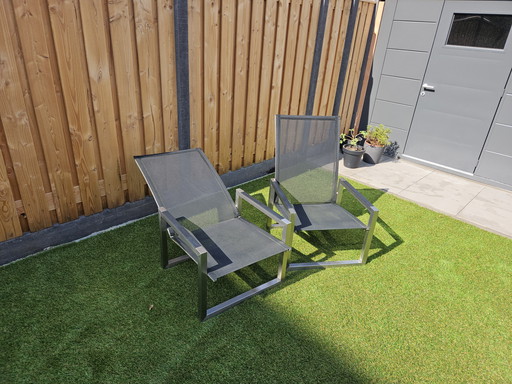 2x Royal Botania Ninix Recliner