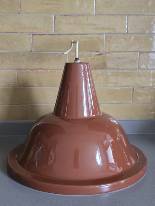 Beautiful Vintage enamel work lamp