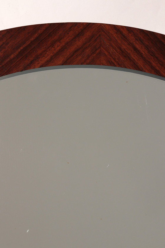 Image 1 of Vintage Deense palissander Spiegel 1960 Denemarken