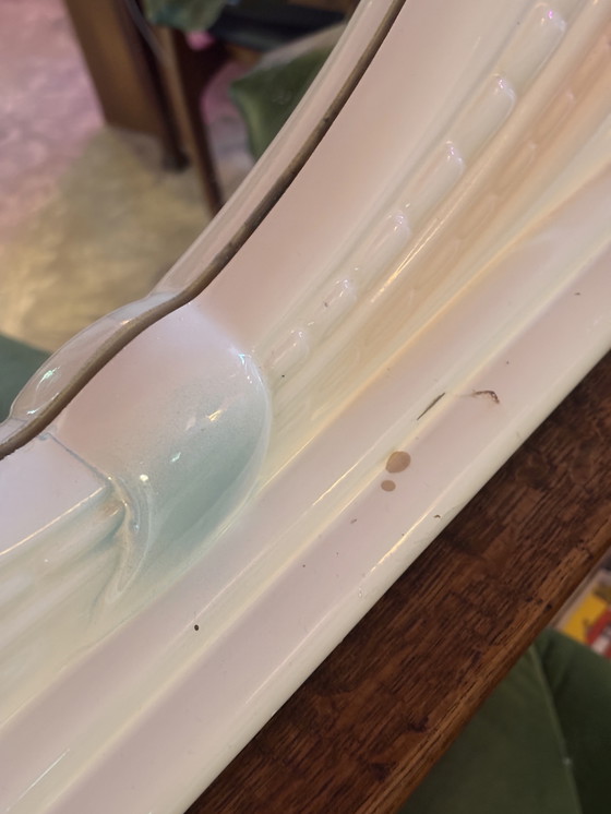 Image 1 of Miroir coquillage postmoderne iconique des années 1980 – 90×107 cm – Design vintage