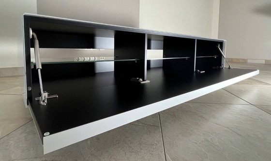 Image 1 of TV Board Spectral Glass White