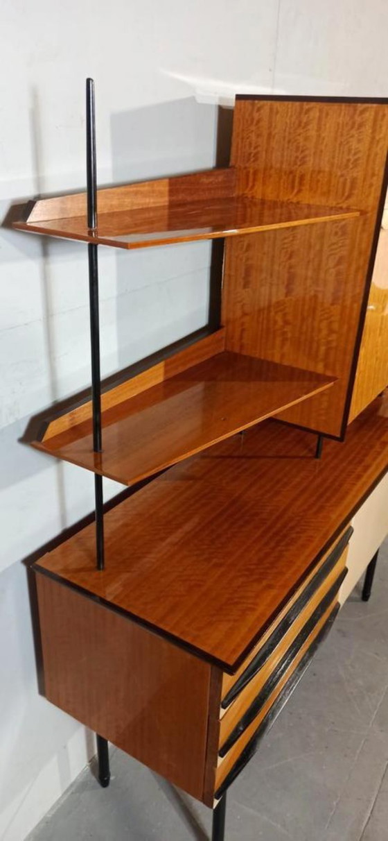 Image 1 of Vintage Italian glossy highboard