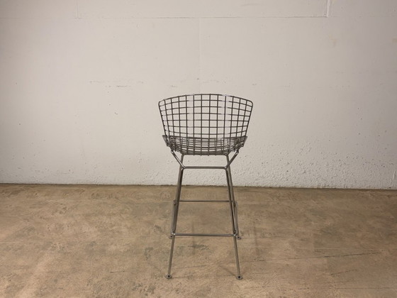 Image 1 of Harry Bertoia barkruk 427 voor Knoll International, jaren 70