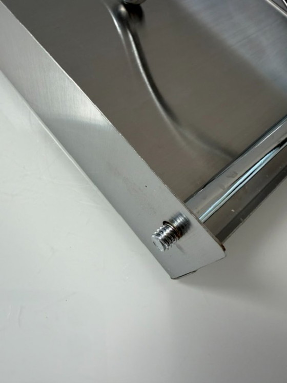 Porte-serviettes vintage en acier inoxydable avec poids – Accessoires de table (photo 11 of 13)