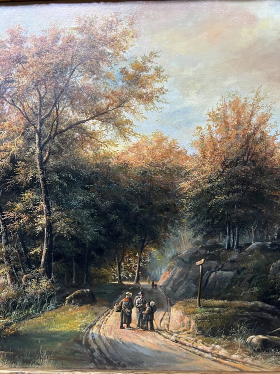 Autumn landscape. – Paintings & Drawings, Canvas (photo 3 of 8)