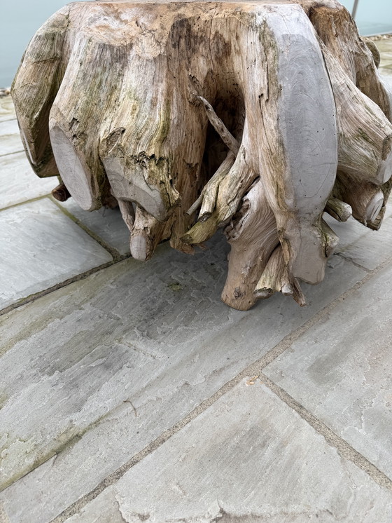 Image 1 of Design teak root unique coffee table