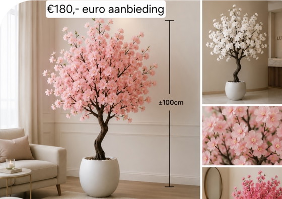 Image 1 of décor de luxe en fleurs de cerisier