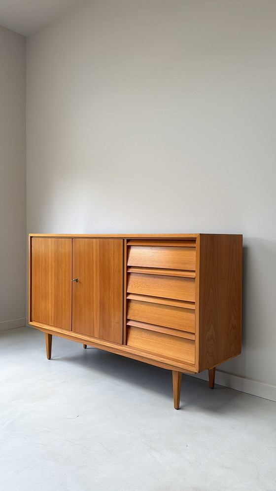 Image 1 of Vintage wooden mid-century sideboard B&K