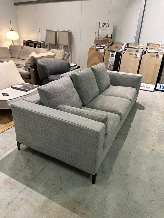 Image 1 of Minotti Andersen 3/4-Seater Gray + Headrest