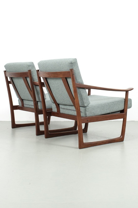 Image 1 of Lot de 2 fauteuils FD130 vintage Danish Design Peter Hvidt