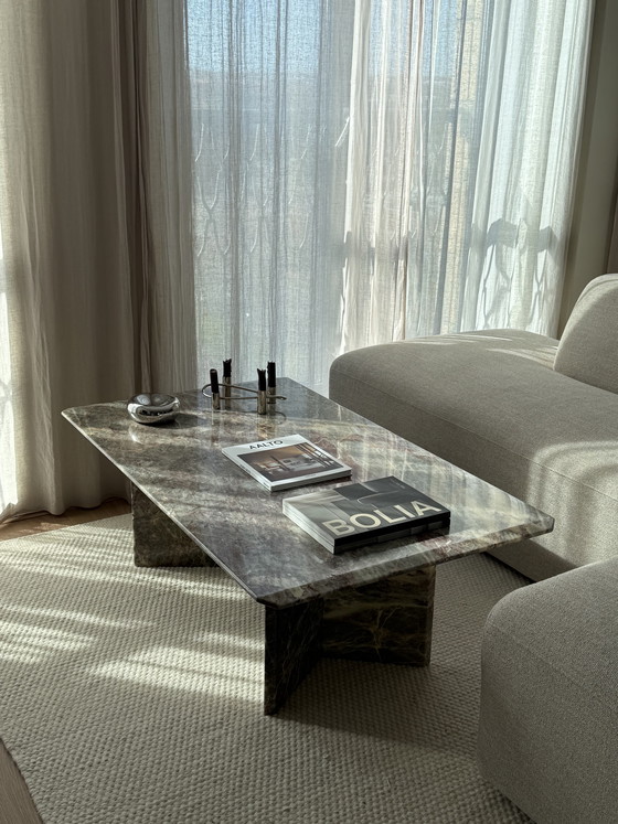 Image 1 of Vintage marble coffee table