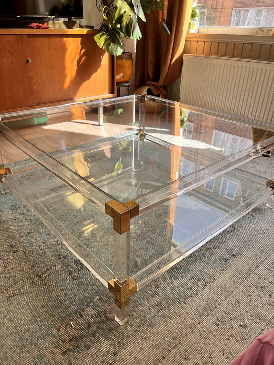 Image 1 of Hollywood regency coffee table 