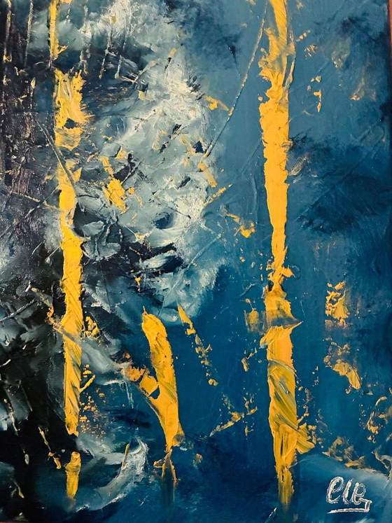 Abstract Sea – Peintures et dessins, Toile (photo 9 of 10)