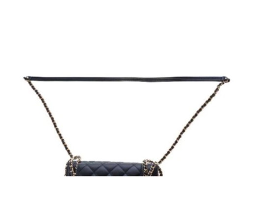 Image 1 of Borsa CHANEL Side Pack in pelle nera - 103216