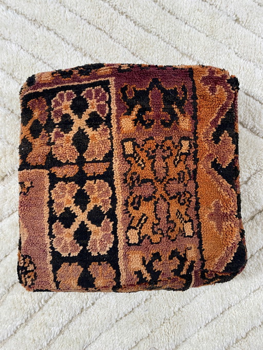 Puf bereber (100% hecho a mano)