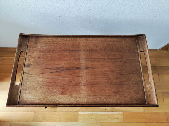 Image 1 of Vintage barkar/serveerwagen/bijzettafel uit het midden van de 20e eeuw van Opal Small Furniture, jaren 60.