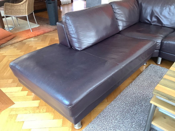 Image 1 of Rolf Benz Ego Ecksofa Typ G. LEDER 36.636.