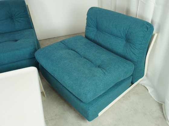 Image 1 of Ensemble fauteuil et table basse Amanta de Mario Bellini, design vintage années 60