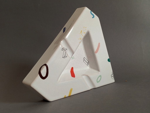 Cendrier postmoderne/Pop Art Juraj Mihalik - Art4 Ergo Keramik, années 1980