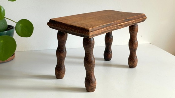 Tabouret Vintage Bois Tourné – Wood (photo 13 of 14)
