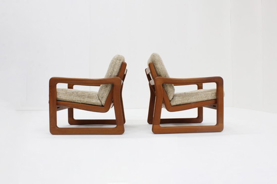 Image 1 of Set Vintage Mid-Century Fauteuils Teak Holstebro Möbelfabrik 1960s