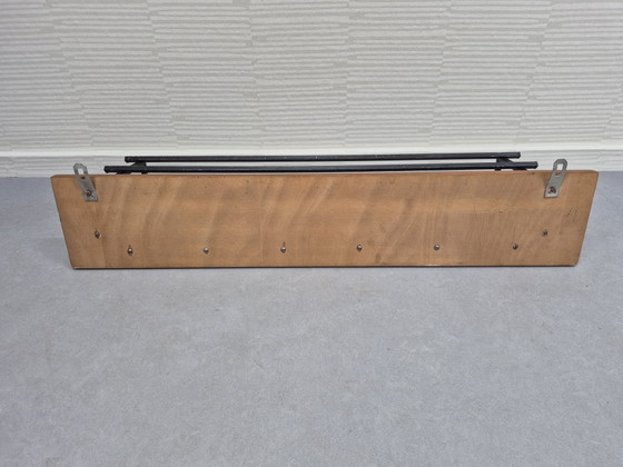 Appendiabiti da parete vintage. In teak con dettagli in metallo, anni '60. – Wood (photo 11 of 11)